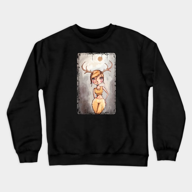 She's Such a Dear Deer Crewneck Sweatshirt by LittleMissTyne